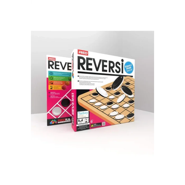 REDKA / AHŞAP REVERSİ OYUNU ZEKA AKIL OYUNLARI