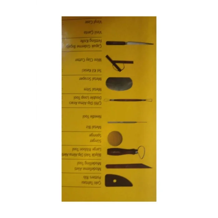 Fanart Academy 10lu Seramik Şekillendirme Set LV-F-9470-S1