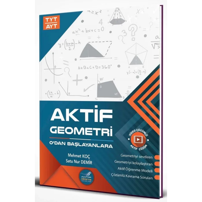 Aktif Öğrenme Yayınları TYT AYT Geometri 0`dan Başlayanlara