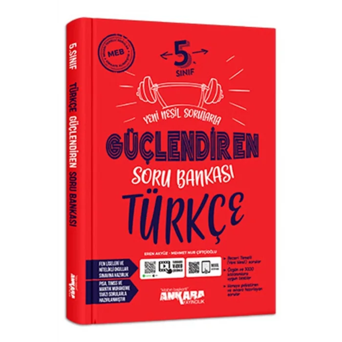 Ankara Yayıncılık 5. Sınıf Türkçe Güçlendiren Soru Bankası