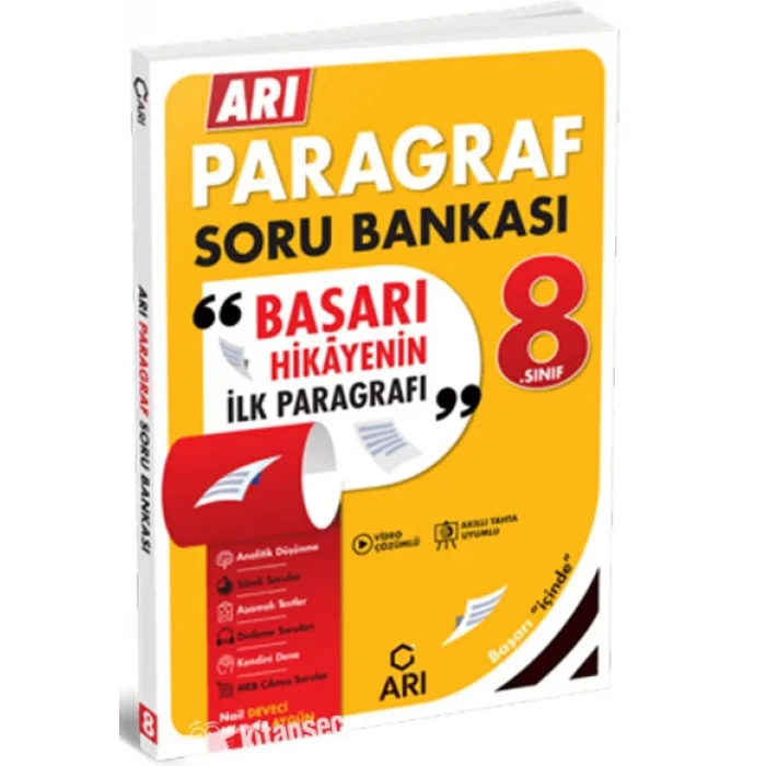 ARI 8. SINIF PARAGRAF SORU BANKASI
