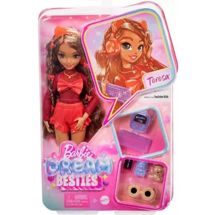 Barbie Dream Besties Teresa Bebek ve Aksesuarları HYC23
