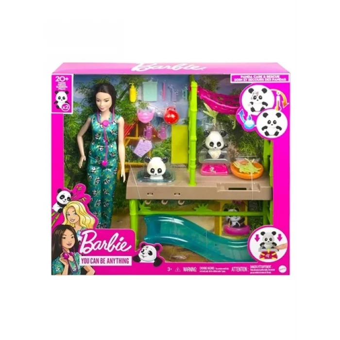 BARBIE PANDA BAKIMI OYUN SETİ