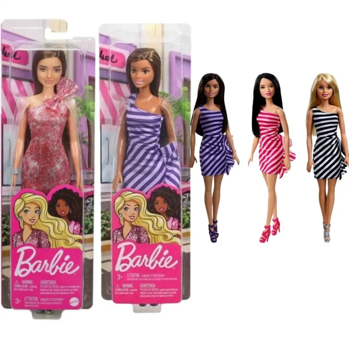 Barbie Pırıltılı Barbie Bebekler T7580-HJR94