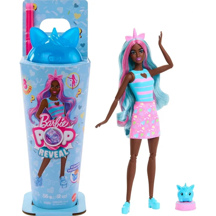 BARBIE POP REVEAL MİLKSHAKE SERİSİ MAVİ