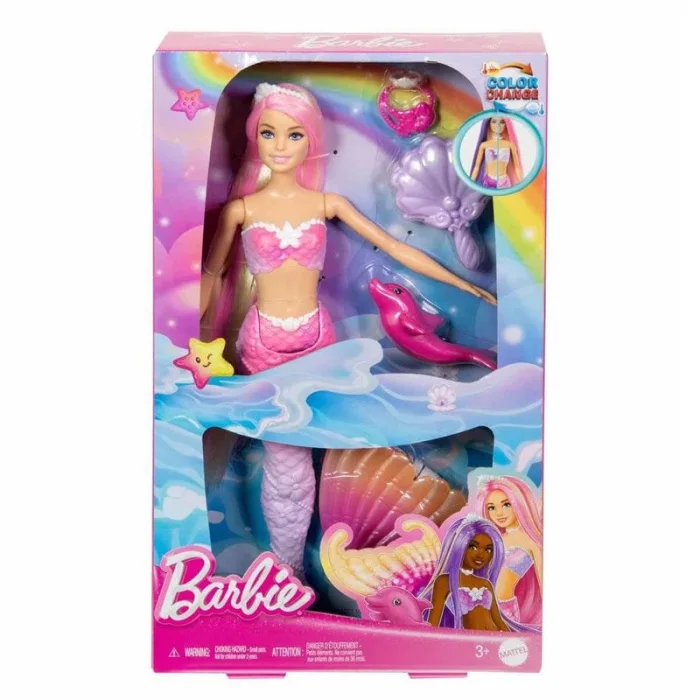 BARBIE RENK DEĞİŞTİREN DENİZ KIZI VE AKSESUARLARI