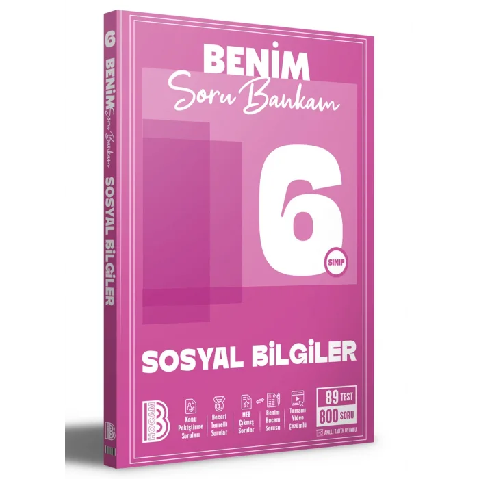 BENİM HOCAM 6.SINIF BENİM SORU BANKAM SOSYAL BİLGİLER