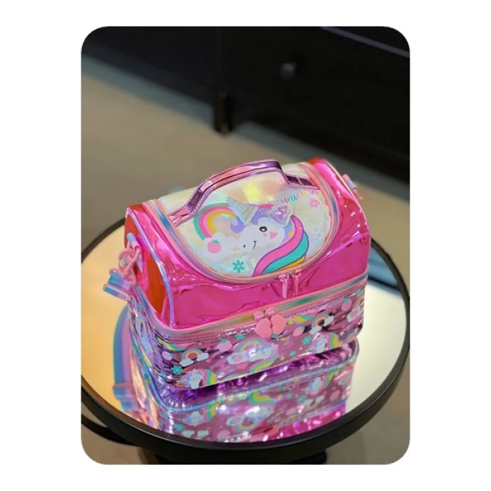 BESLENME ÇANTASI UNICORN PEMBE