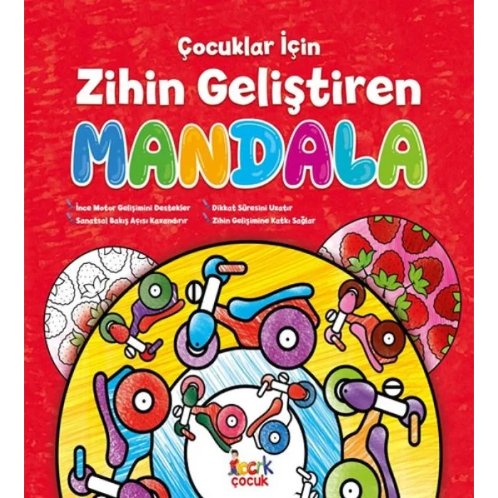 BICIRIK YAYINLARI ÇOCUKLAR İÇİN ZİHİN GELİŞTİREN MANDALA