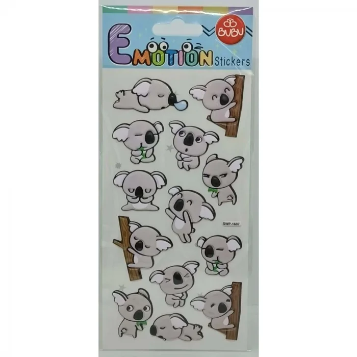 BU-BU DAMLA STICKERS EMOYİONS KOALA 12,5X23,5