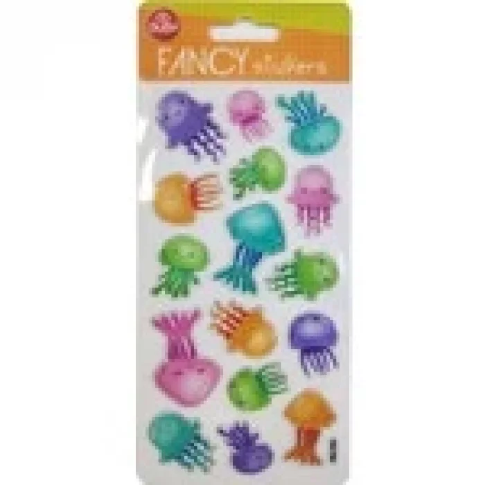 BU-BU DAMLA STICKERS FUNCY AHTAPOT 12,5X23,5