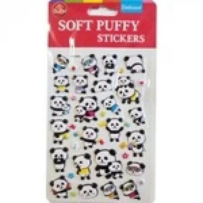 BU-BU DAMLA STICKERS PUFFY PANDA 12,5X23,5