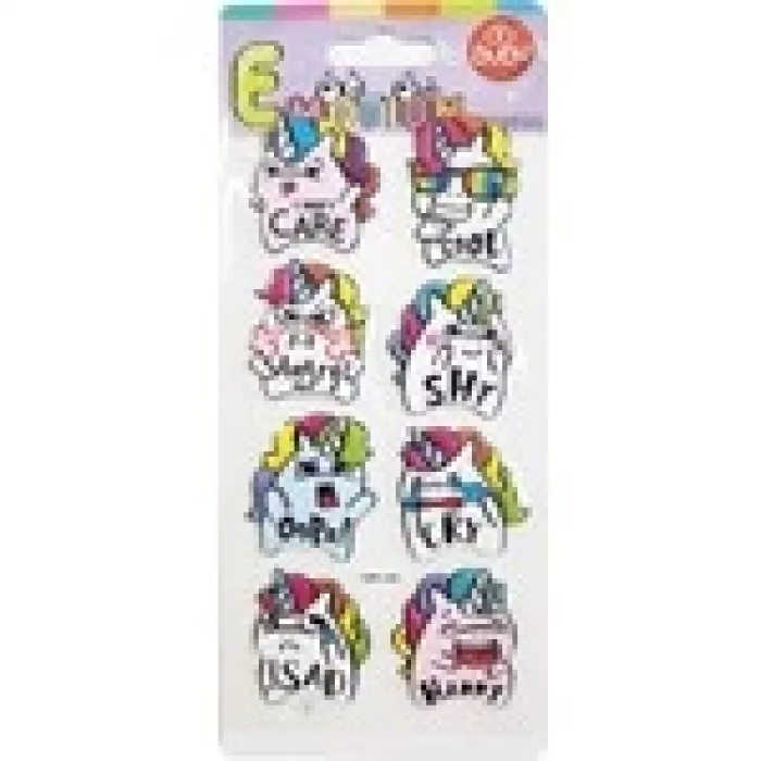 BU-BU DAMLA STICKERS PUFFY UNICORN 12,5X23,5