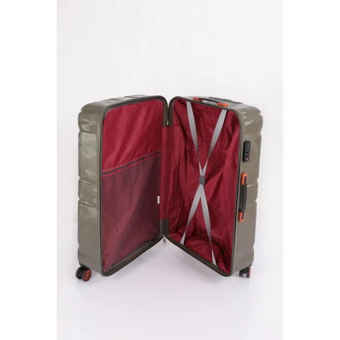 CCS VALİZ 524375 HAKİ BÜYÜK BOY