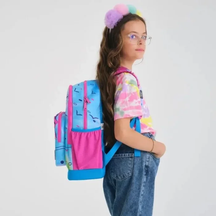 CORAL HIGH SIRT ÇANTA PEMBE MAVİ FLAMİNGO 23730