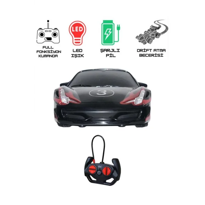 CTOY UZAKTAN KUMANDALI ŞARJLI MODEL ARABA 1:16