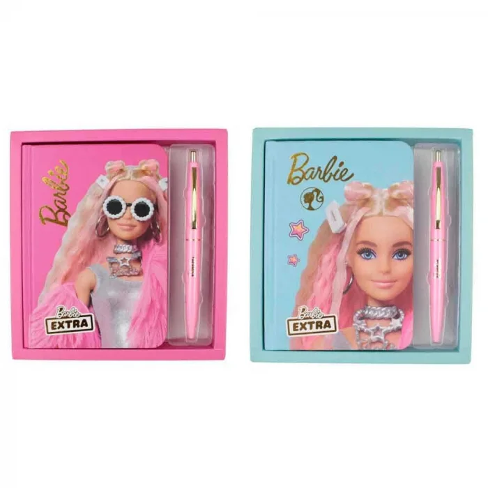 DOLPHIN HATURA DEFTERİ + TÜKENMEZ KALEM KUTULU SET BARBIE B-7788