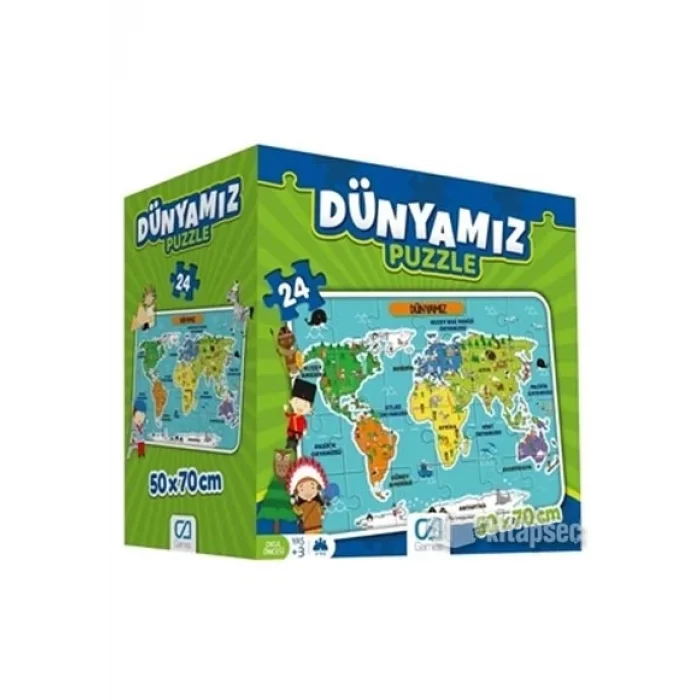DÜNYAMIZ EĞİTİCİ PUZZLE