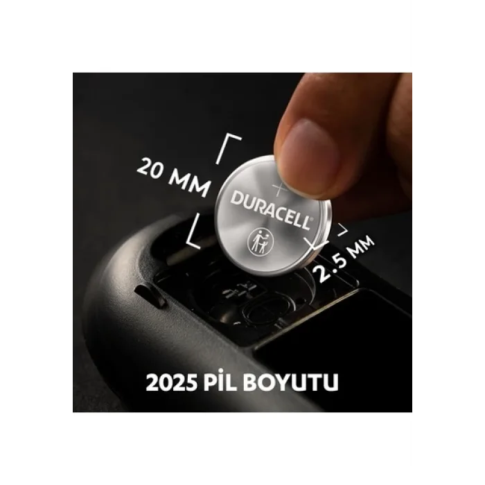DURACELL PİL DÜĞME 3V  2025