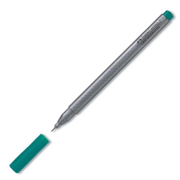 Faber Castell Grip Finepen 0.4Mm. Zümrüt Yeşili