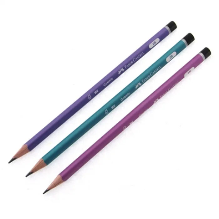 Faber Castell Kozmik Mercanlı Kurşun Kalem 2B