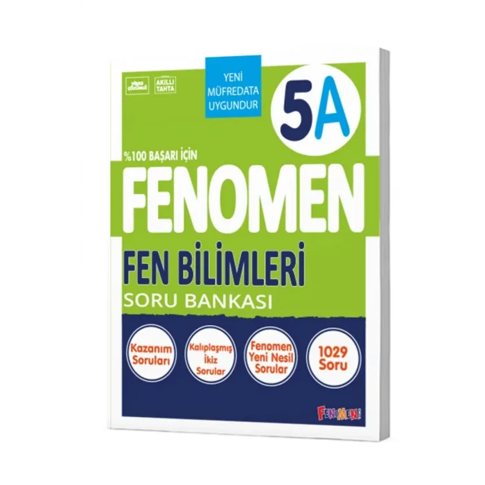 FENOMEN 5 FEN BİLİMLERİ SORU BANKASI (A)