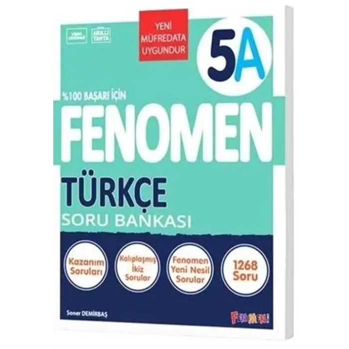 FENOMEN 5 TÜRKÇE SORU BANKASI (A)