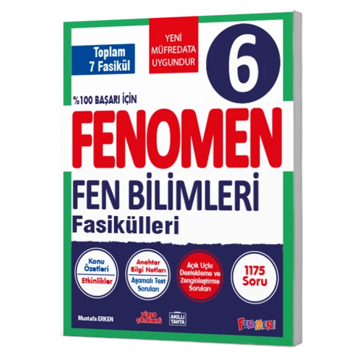 Fenomen Okul Yayınları 6. Sınıf Fen Bilimleri Fasikülleri