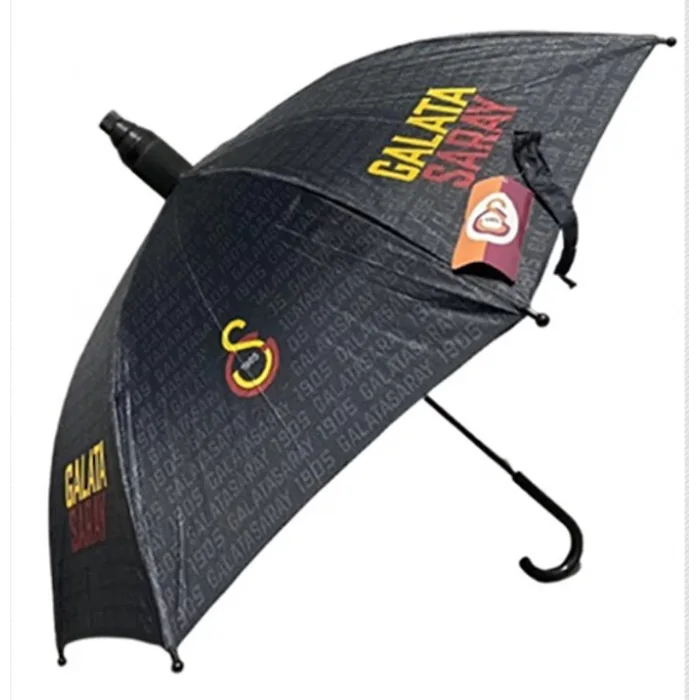 GALATASARAY ÇOCUK ŞEMSİYESİ KATLAMALI PLASTİK KILIFLI