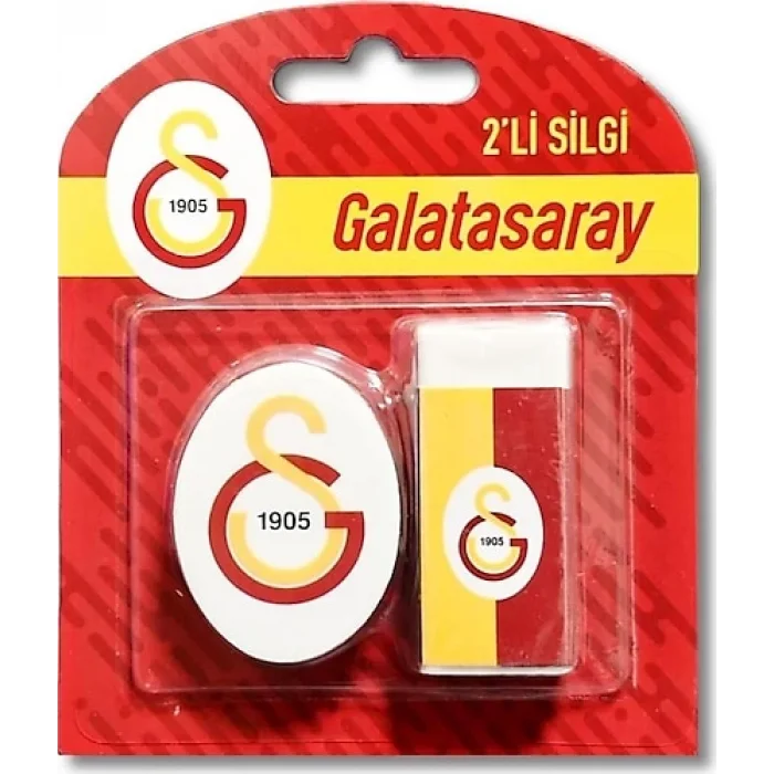 GALATASARAY SİLGİ BLİSTER SET 2Lİ 008 (24X6)