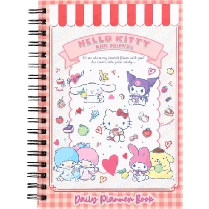 GİFİ HELLO KİTTY DAİLY PLANNER BOOK PİNK