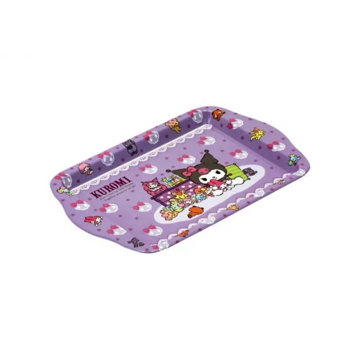 GİFİ HELLO KITTY KUROMI MİNİ METAL TEPSİ