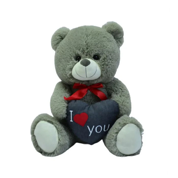 HALLEY PL78755 I LOVE YOU KALPLİ AYI PELUŞ 30 CM