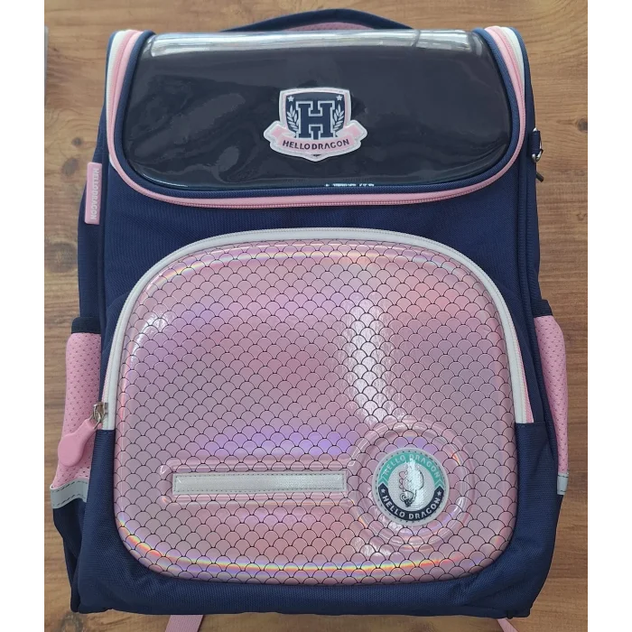 HELLO DRAGON LİGHT PURPLE OKUL ÇANTASI MODEL 7