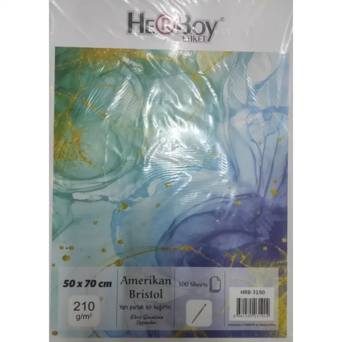 HERBOY AMERİKAN BRİSTOL KARTON 50x70 210GR
