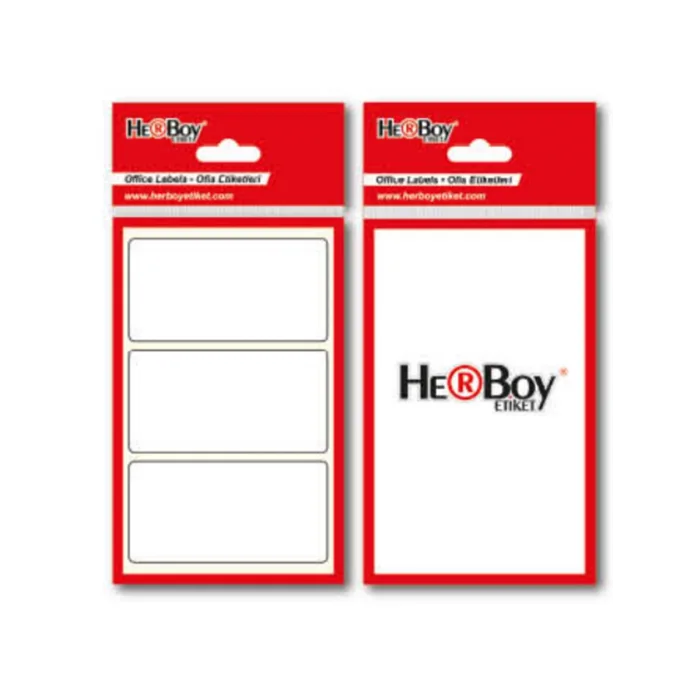 HERBOY OFİS ETİKETİ BEYAZ (35X77)