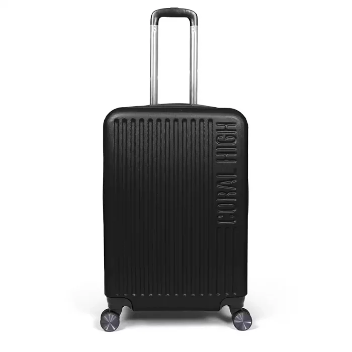 HIGH VALİZ SİYAH ORTA BOY