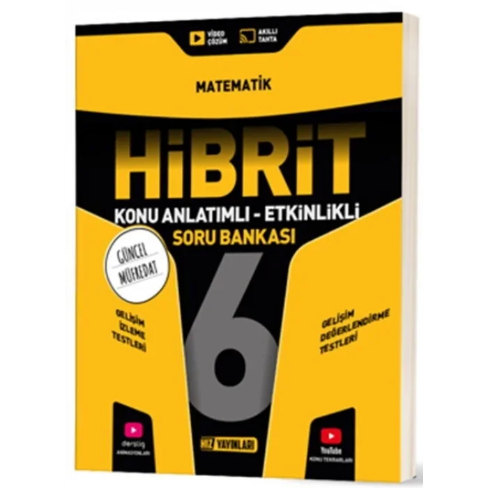 HIZ 6 HİBRİT MATEMATİK SORU BANKASI