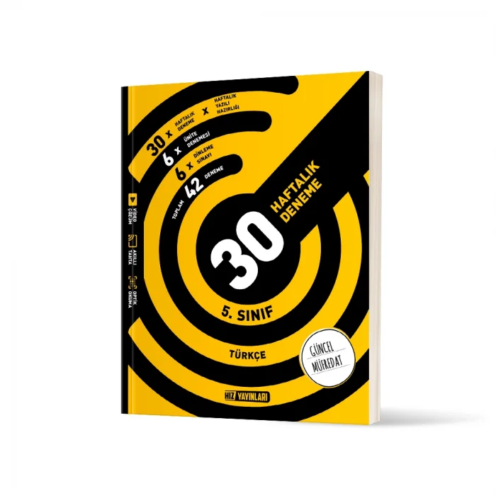 HIZ TÜRKÇE 5. SINIF 30 HAFTALIK DENEME