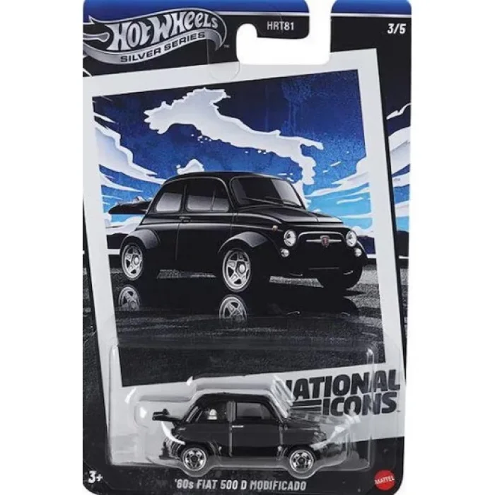 HOT WHEELS NATİONAL İCONS 60S FİAT 500D MODİFİCADO