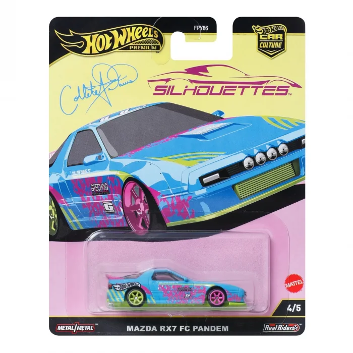 Hot Wheels Premium Car Culture Silhouette Mazda RX7 FC Pandem