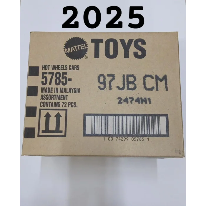 HOTWHEELS 72Lİ KARTON KUTU 97JB CM 2025