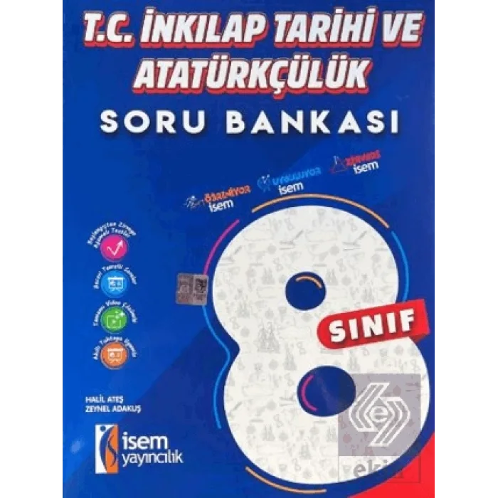 İSEM 8.SINIF İNKILAP TARİHİ VE ATATÜRKÇÜLÜK SORU BANKASI