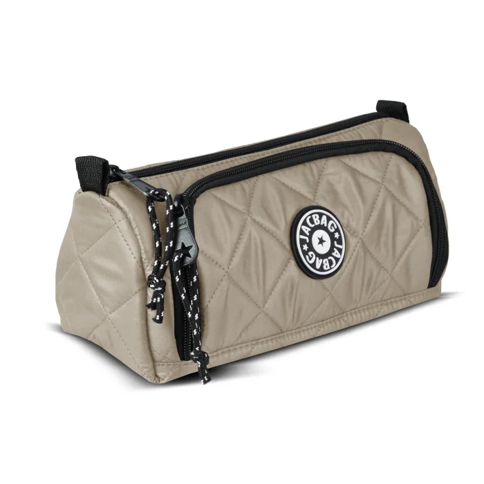 JACBAG KAPİTONE DES. ÇİFT BÖL. ÜÇGEN XL KALEM KUTU DÜZ JAC 69