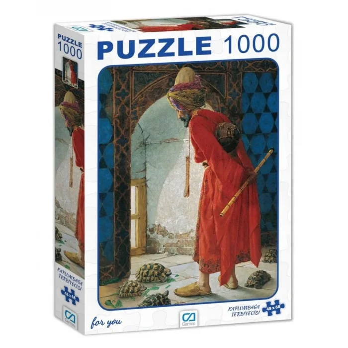 KAPLUMBAĞA TERBİYECİSİ PUZZLE 1000 PARÇA