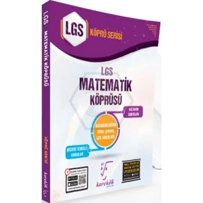 KAREKÖK 8 LGS MATEMATİK KÖPRÜSÜ SORU BANKASI