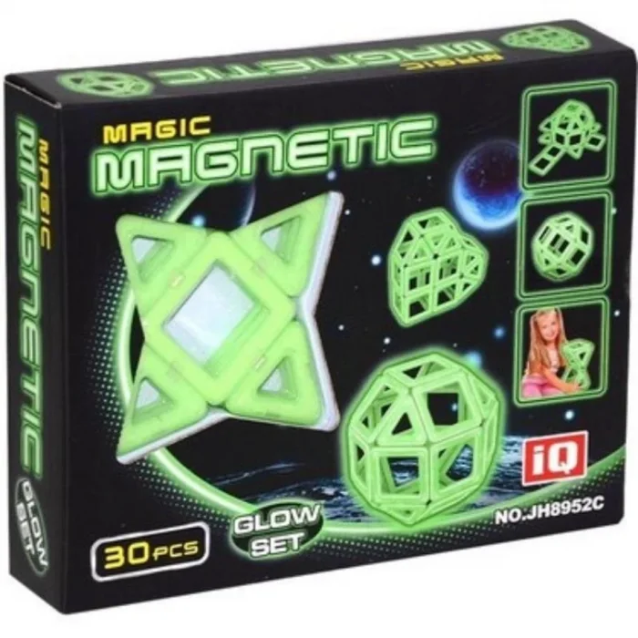 Kızılkaya Oyuncak Sihirli Parlayan Manyetik Set 30 Parça KZL-JH8952C