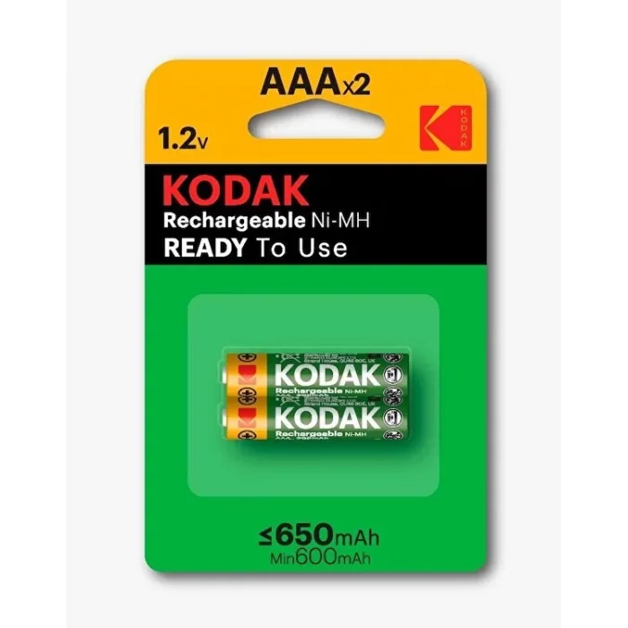 KODAK SARJLI İNCE PİL 650mAH