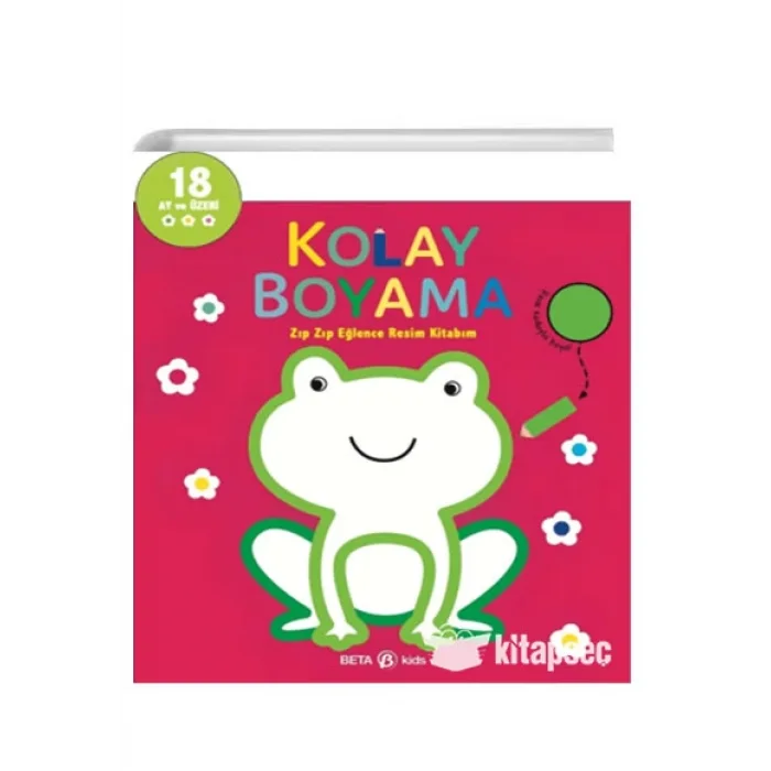 Kolay Boyama Zıp Zıp Eğlence Resim Kitabım