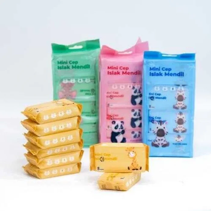 KOZ ISLAK MENDİL MİNİ CEP 8 Lİ